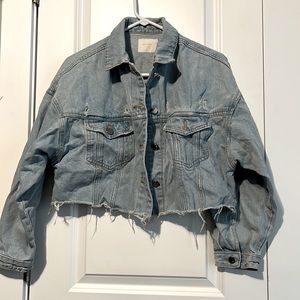 Cropped Jean jacket